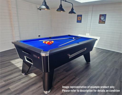 Signature Champion Premium Edition Pool Table: Black - Warehouse Clearance